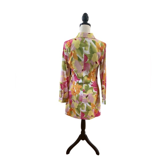 Floral Print Short Dress - Picture 3 of 3